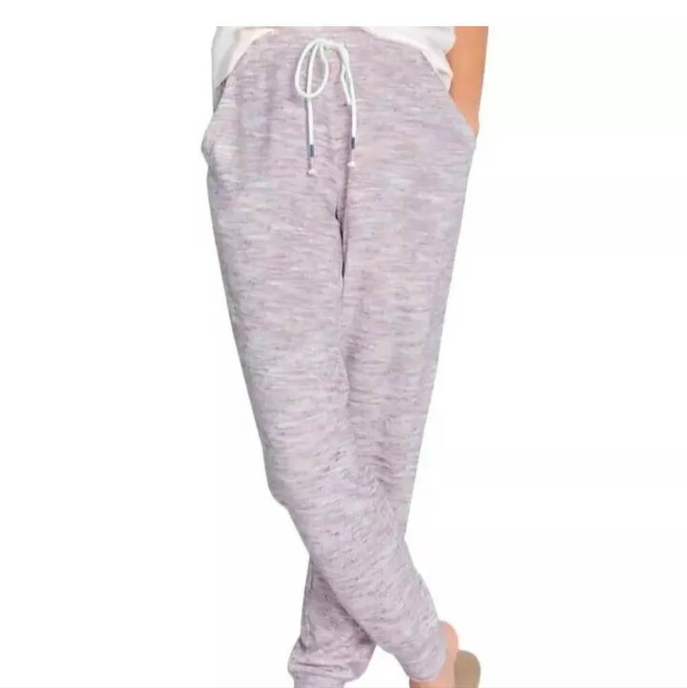 PJ Salvage Jogger Pajama Bottoms Women's Size XL Lounge Purple Space Dye New